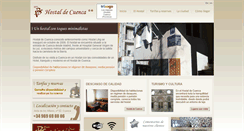 Desktop Screenshot of hostaldecuenca.com